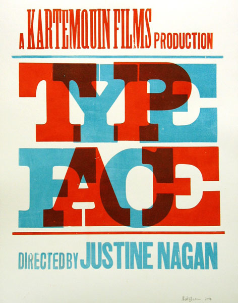typeface film poster